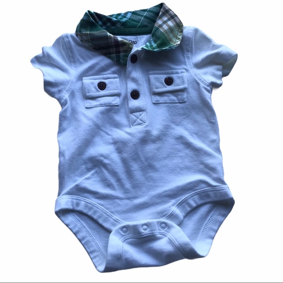 GAP Other - 🧚‍♀‍4/$25 BABYGAP 0-3M Polo shirt-Onsie